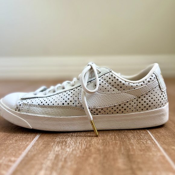 Nike Shoes - Nike Blazer Low Premium Beautiful x Powerful sneaker in White/Gold